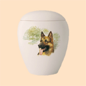 Portraiturne Schaeferhund zwei